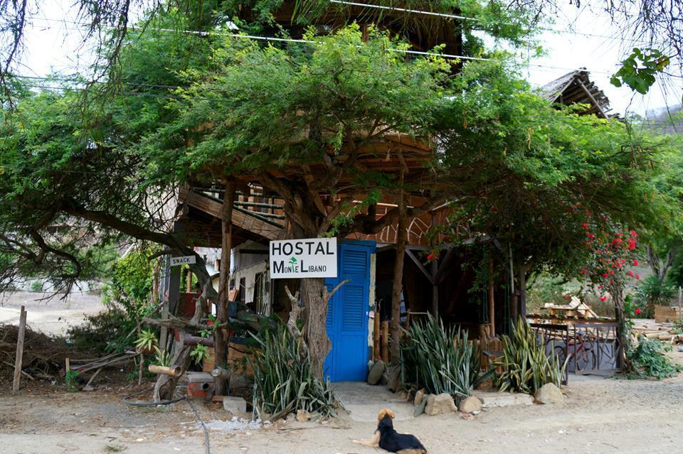 Hostal Monte Libano Puerto López Екстериор снимка
